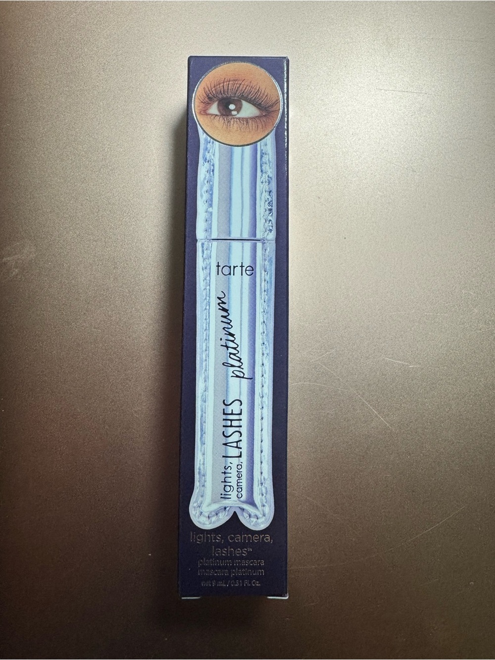 tarte Lights Camera Lashes Platinum Full Size Black Mascara NEW in Box